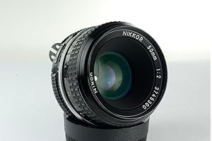 Nikon ES-2 Renewed 50mm f/2.0 Camera Lens - Best Fast 50mm AI...