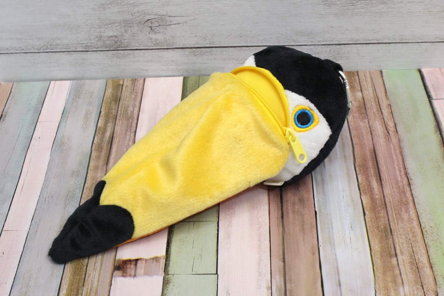 Bird Beak Soft Pen Pouch with Carabiner (Toucan)