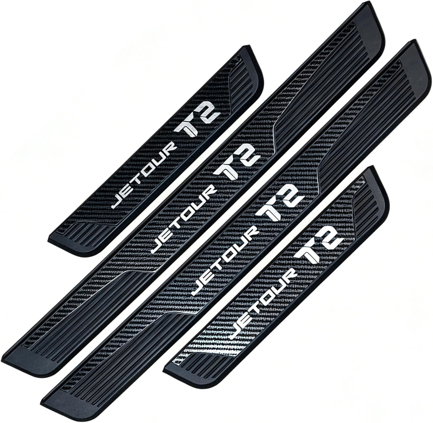 Door Sill Protector for Jrtour T2, Accessories Plates Cover Auto Interior Accessory Kick Panels Trim Guard