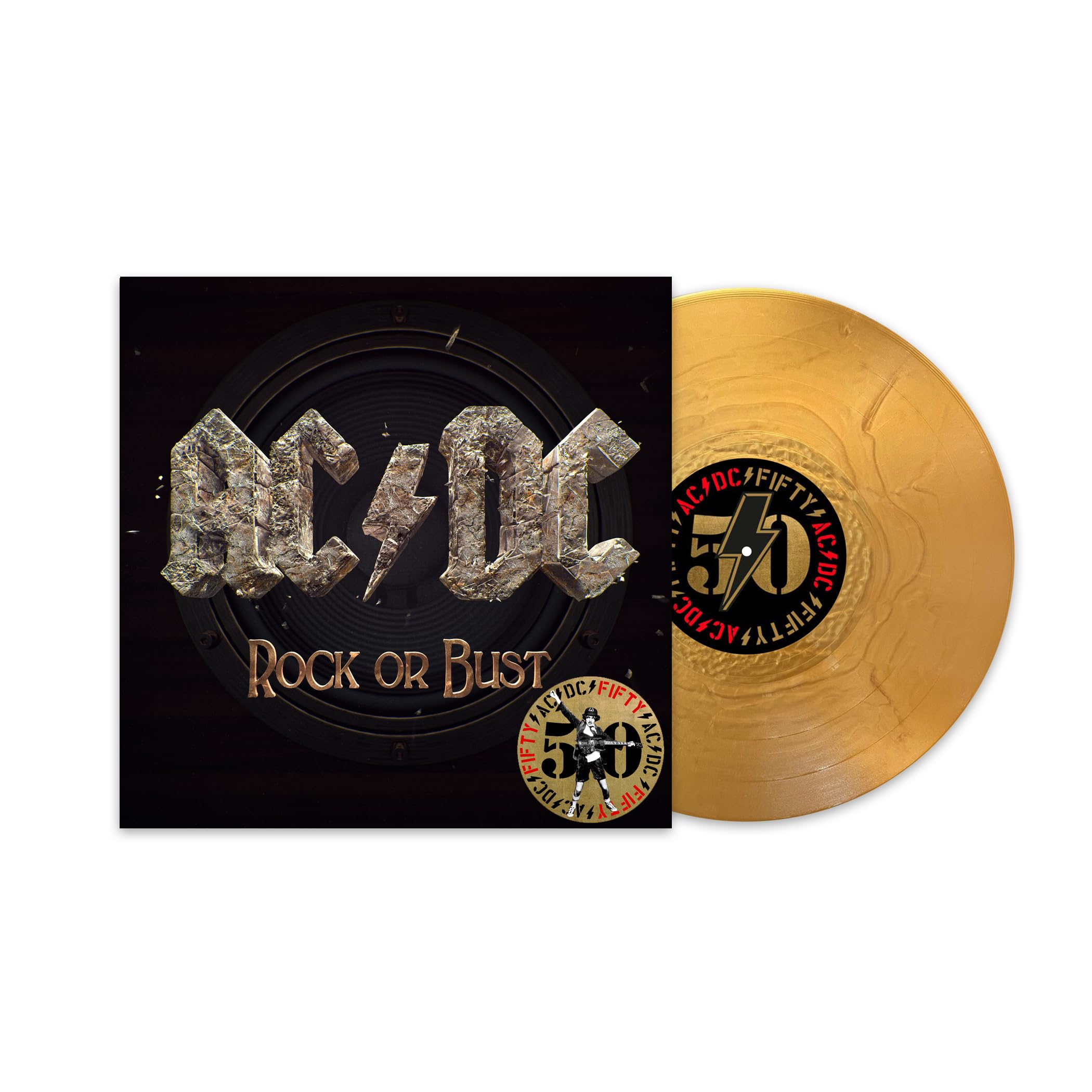 Rock or Bust (50th Anniversary Gold Color