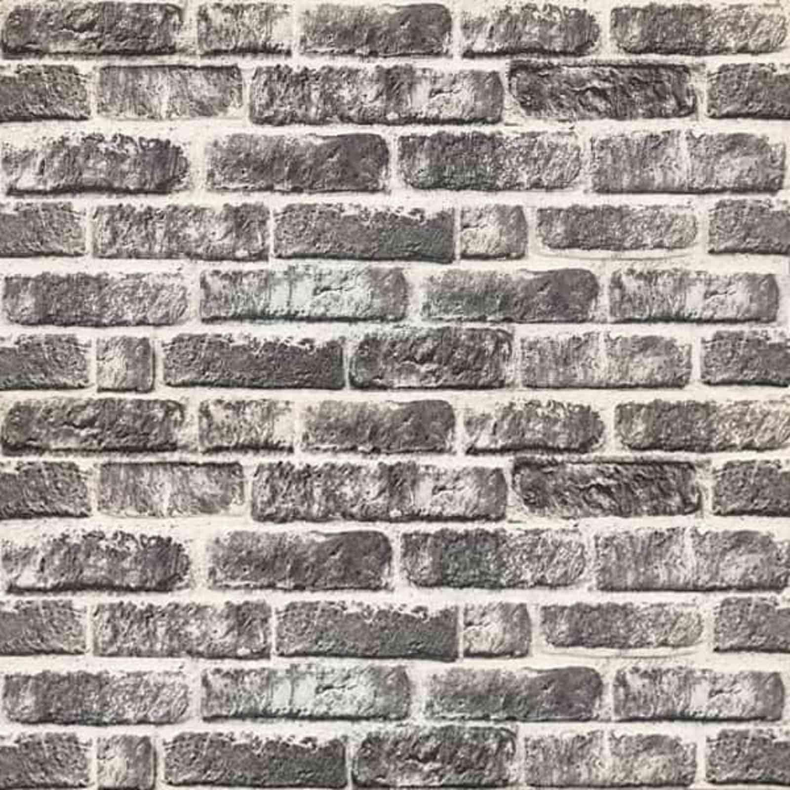 Paneles de pared 10 Pcs Gris Oscuro Blanco 100 X 50 Cm Espuma Eps
