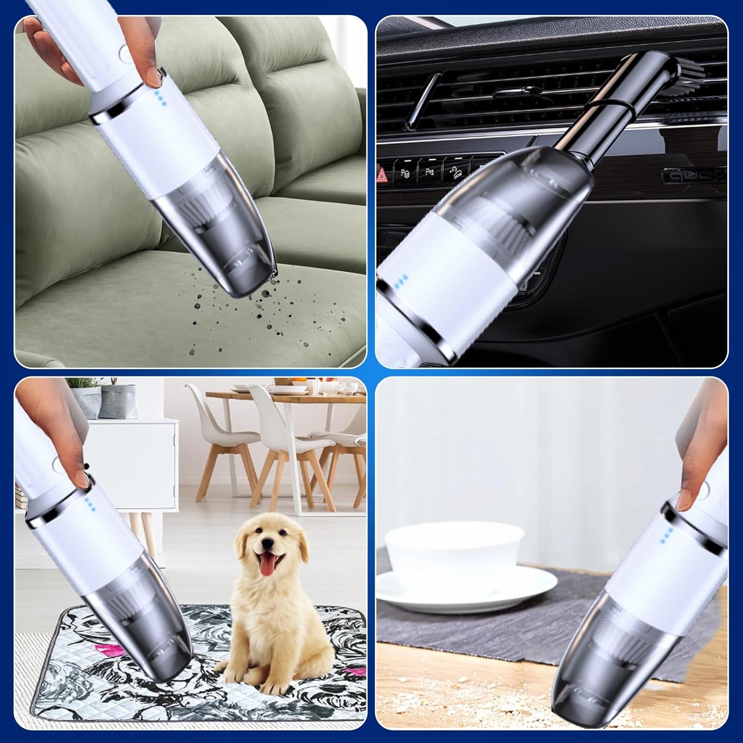 Powerful Portability: Review of the Cordless 120W Car Vacuum Cleaner for Ultimate Detailing