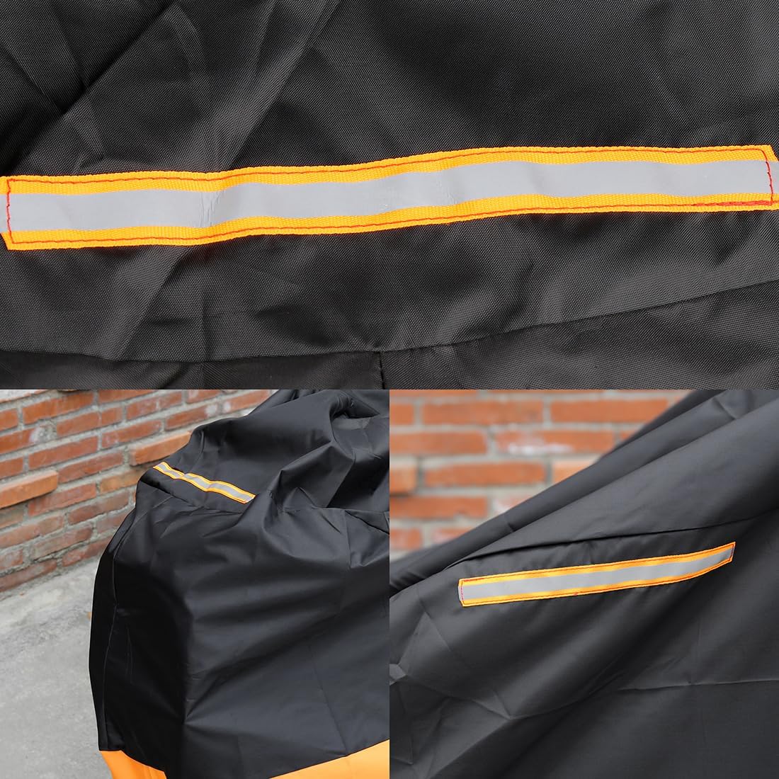 X AUTOHAUX XL Motorcycle Cover 210D Oxford Outdoor Waterproof Rain Dust Snow Protector