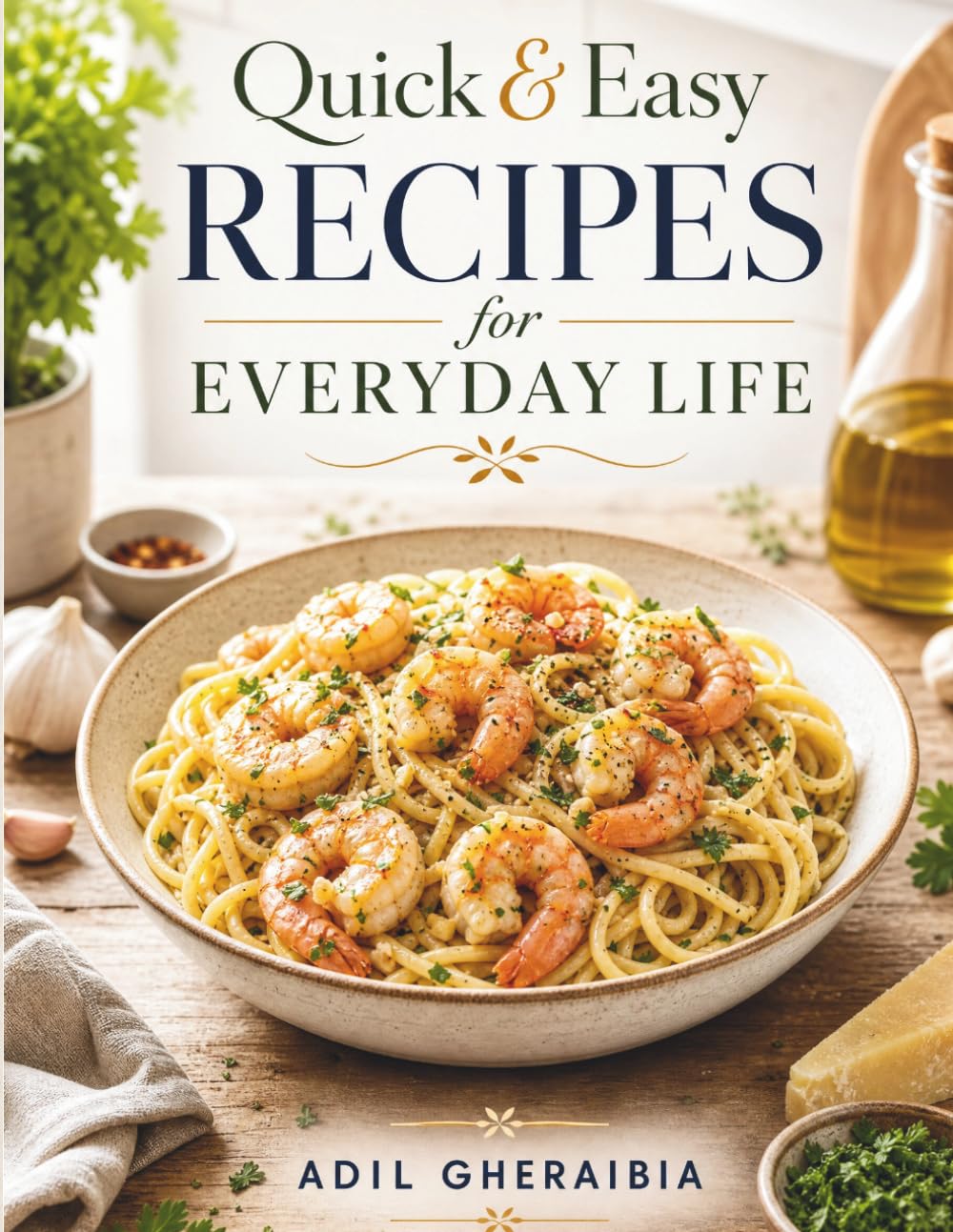 Quick & Easy Recipes for Everyday Life: 40 Delicious Salads, Sandwiches, Wraps, Healthy Bowls, Smoothies, Breakfasts, Snacks, and Light Meals for Busy People
