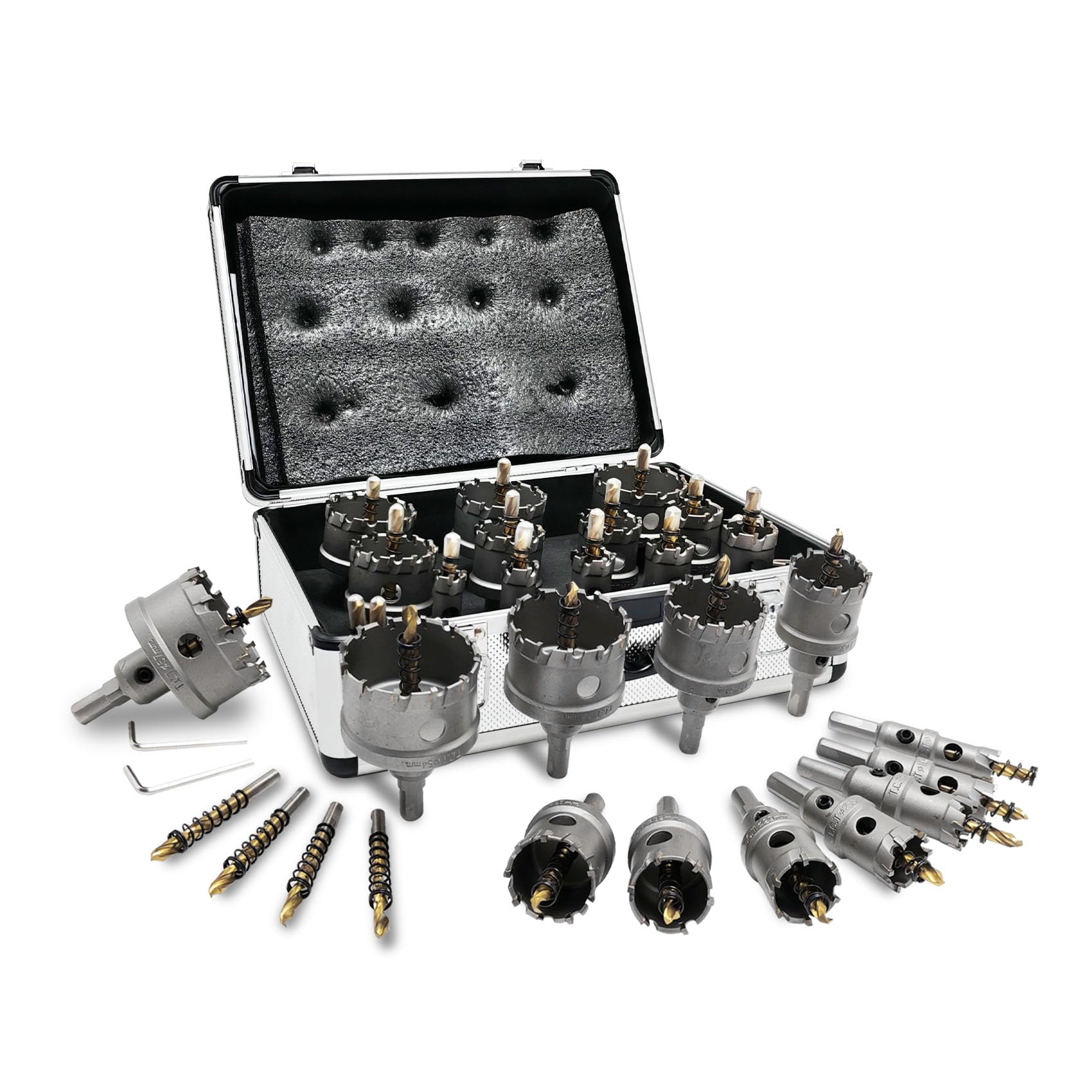 FEWELL Carbide Hole Saw Kit - 16 Sizes -1