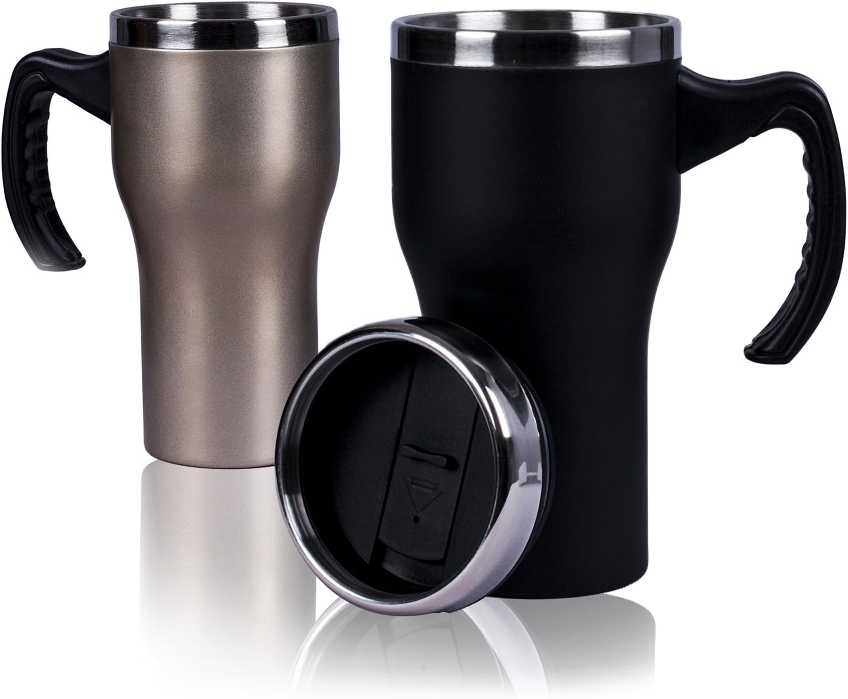 Urbangear Stainless Steel Travel Mug, 450 ml,1-Pieces
