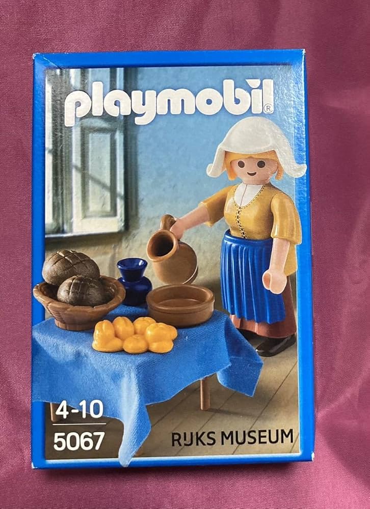 Amazon.co.jp: フェルメール 牛乳を注ぐ女 PLAYMOBIL 5067