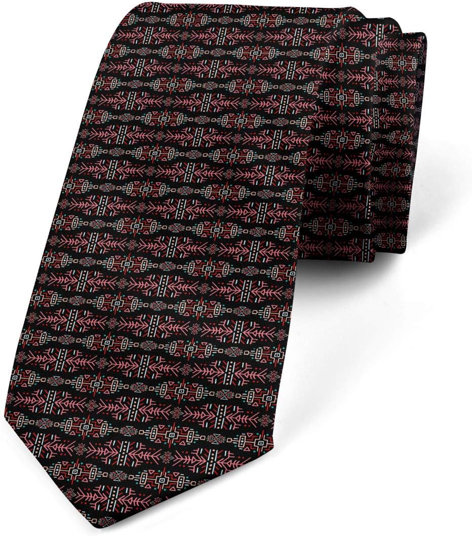 Lunarable Multicolor Modern Men's Tie
