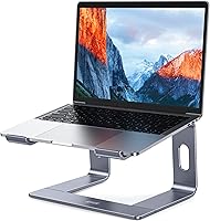 Vista 11 de BESIGN LS03 - Soporte elevador de aluminio para laptop, ergonómico y desmontable, elevador para computadora, compatible con MacBook Air Pro, Dell
