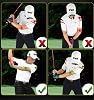 Training Aid Golf Trainer Golf Swing Trainer Guide Tool Golf Training Aids Professional Motion Posture Correction Tool red