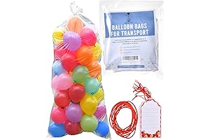 80" x 40" Jumbo Balloon Transport and Storage Bags for Effortless Decorator Convenience