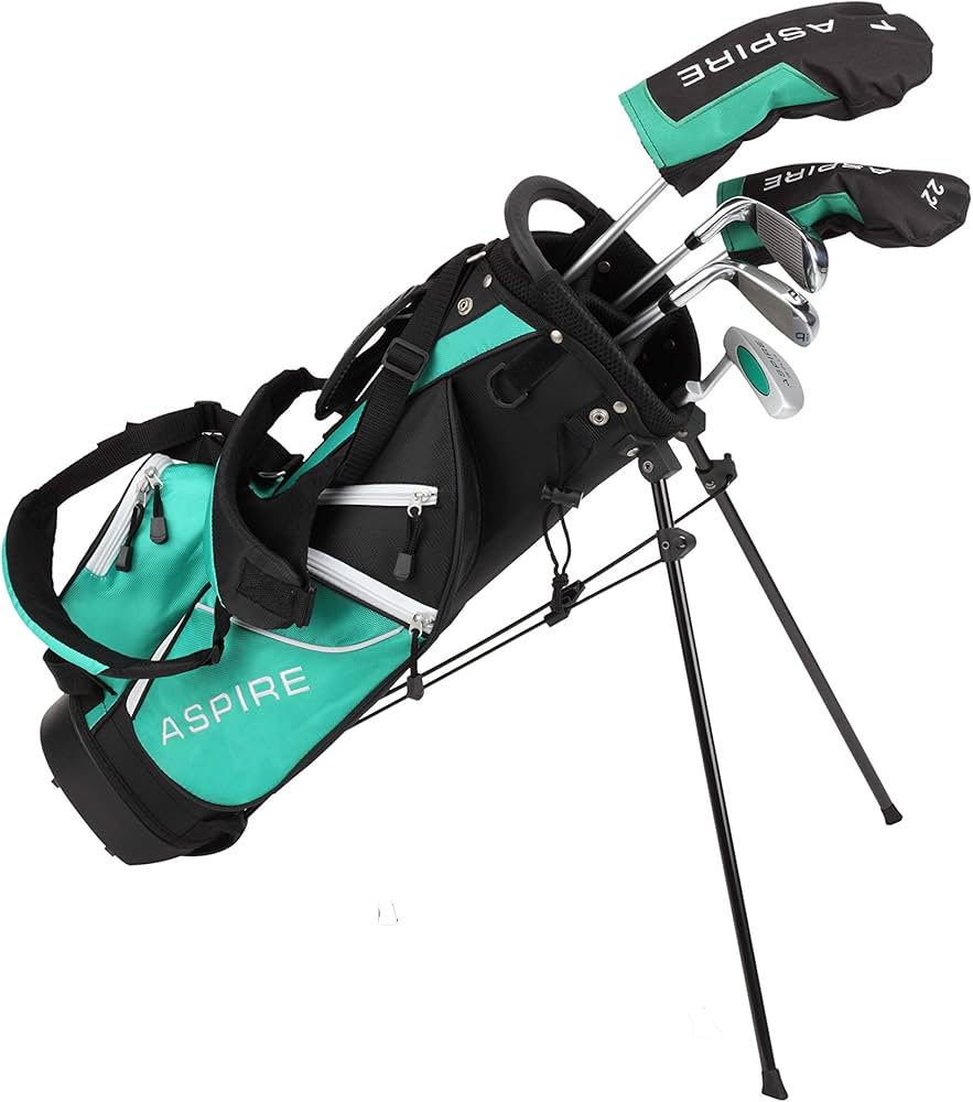 ASPIRE ゴルフ　キッズ Amazon.com : ASPIRE Junior Plus Complete Golf Club Set for