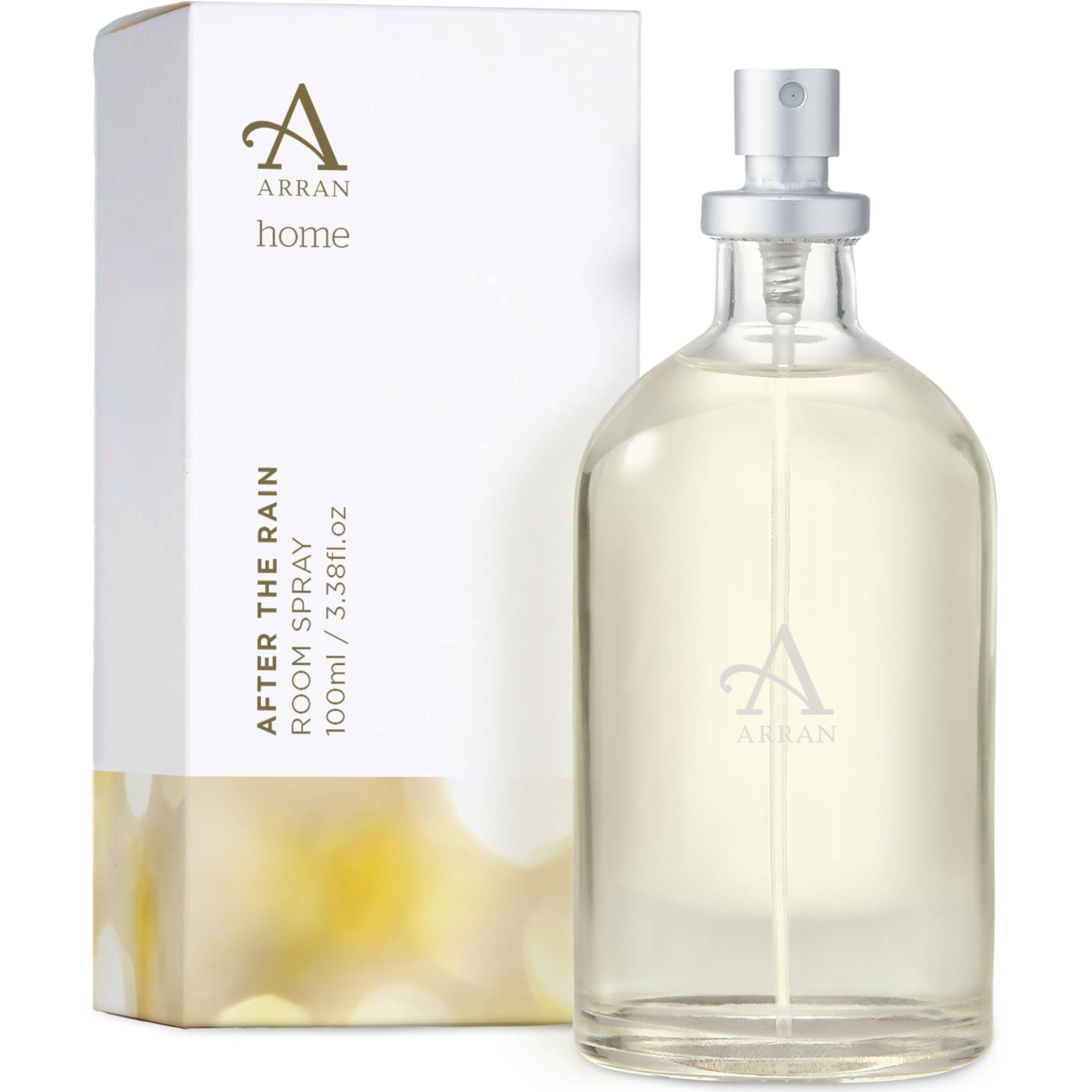 Arran Sense of Scotland After the Rain Home Scented Room Spray Mist Air Freshener (100ml) Fresh, Sensual & Gentle with Rose Petals, Musk, Floral Citrus & Soft Woods
