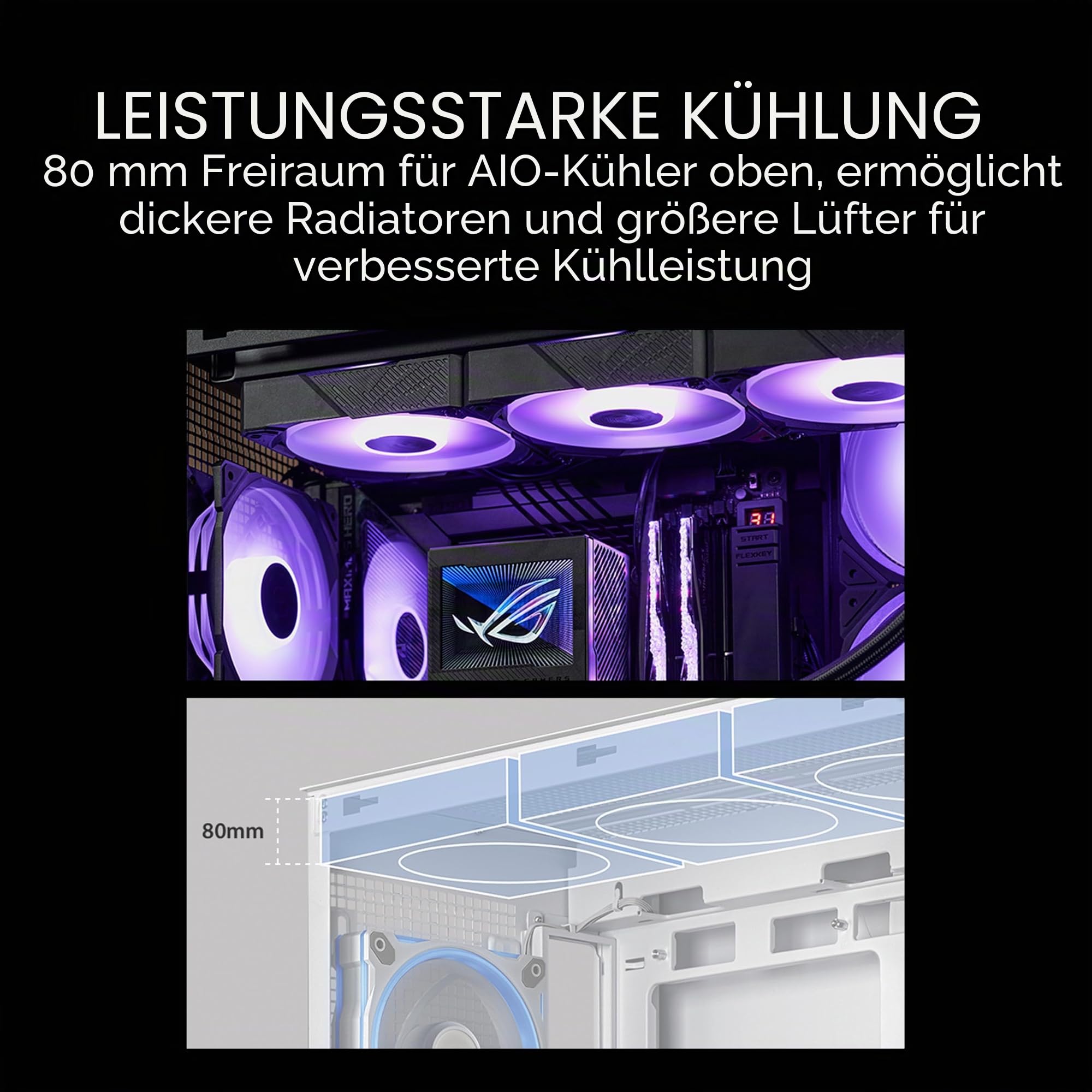 Asus A31 PLUS TG ARGB Black – Bild 5