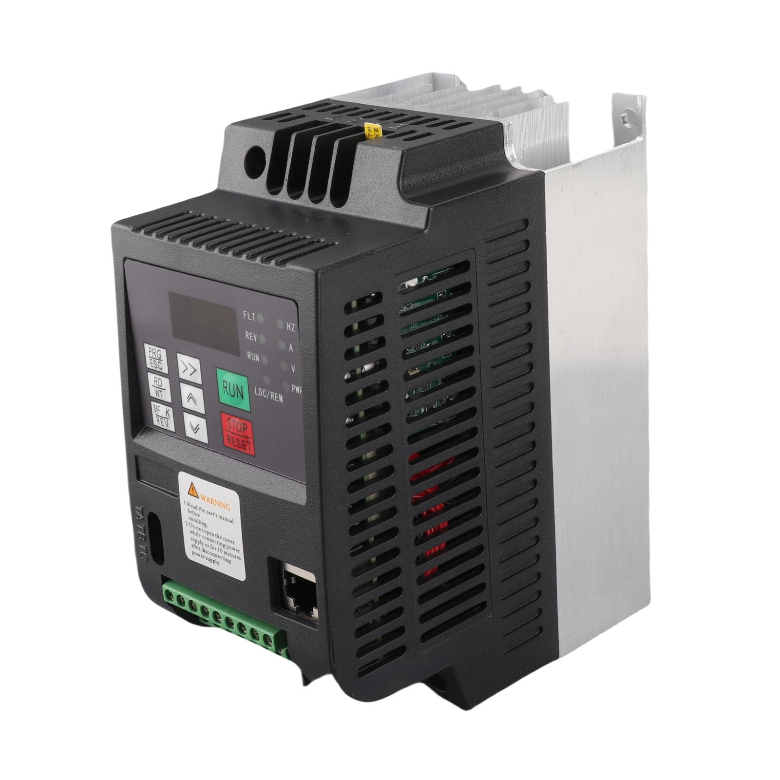 Inversor para bomba solar NFLIXIN de 2,2 kW, convertidor de frecuencia variable de CC 200-400 V a CA 0-220 V para bombas de agua fotovoltaicas, de refrigeración de aluminio