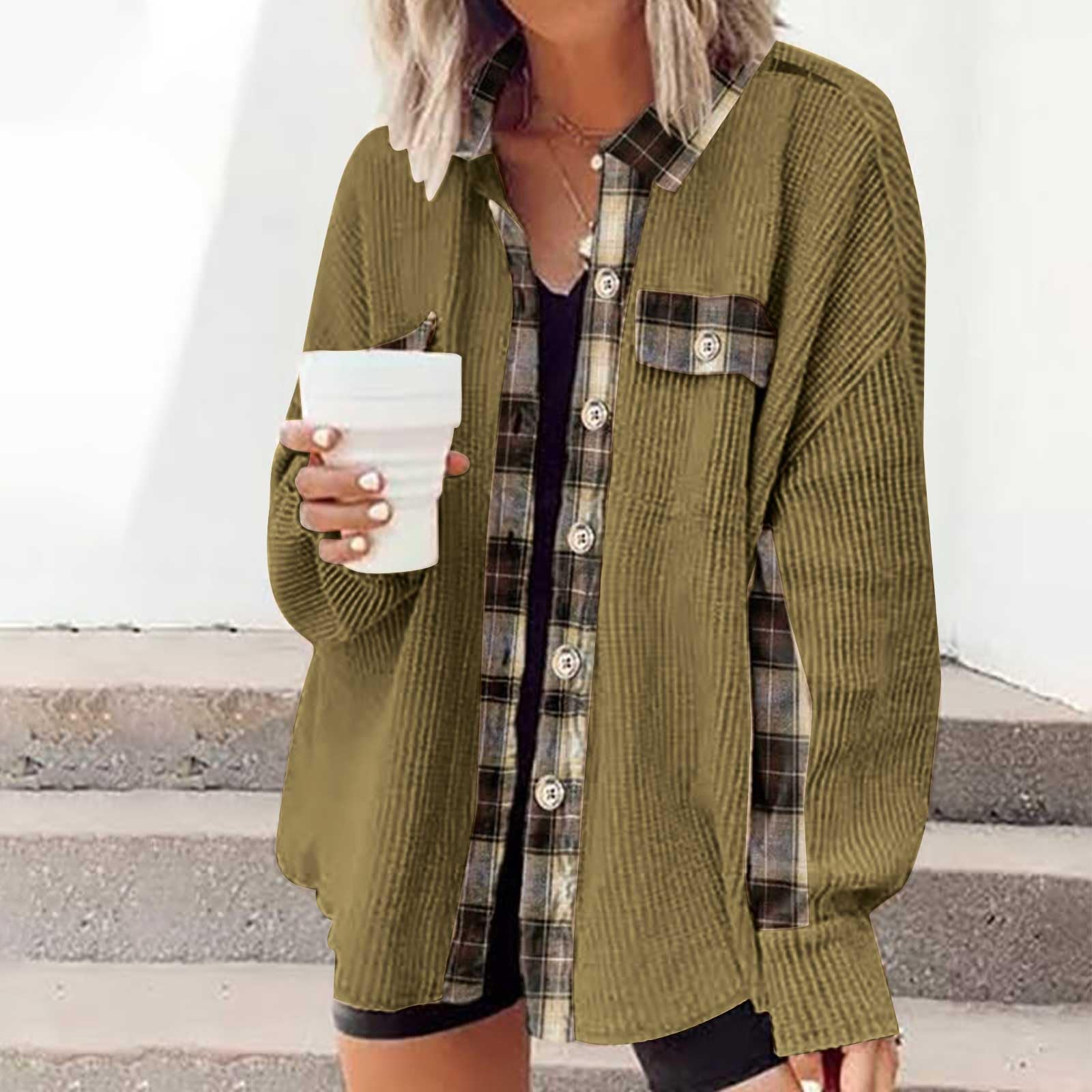 Chaqueta de punto gofre para mujer 2023, moda de otoño, manga larga, casual, con botones, chaqueta con capucha y cremallera