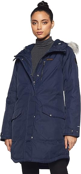 columbia long insulated coat