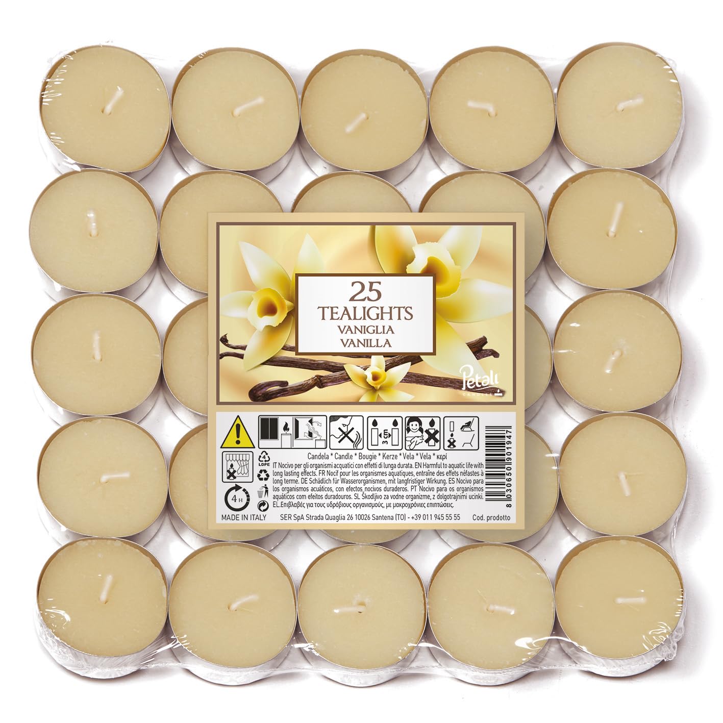25 podgrzewaczy waniliowych zapachów [włoski import ]