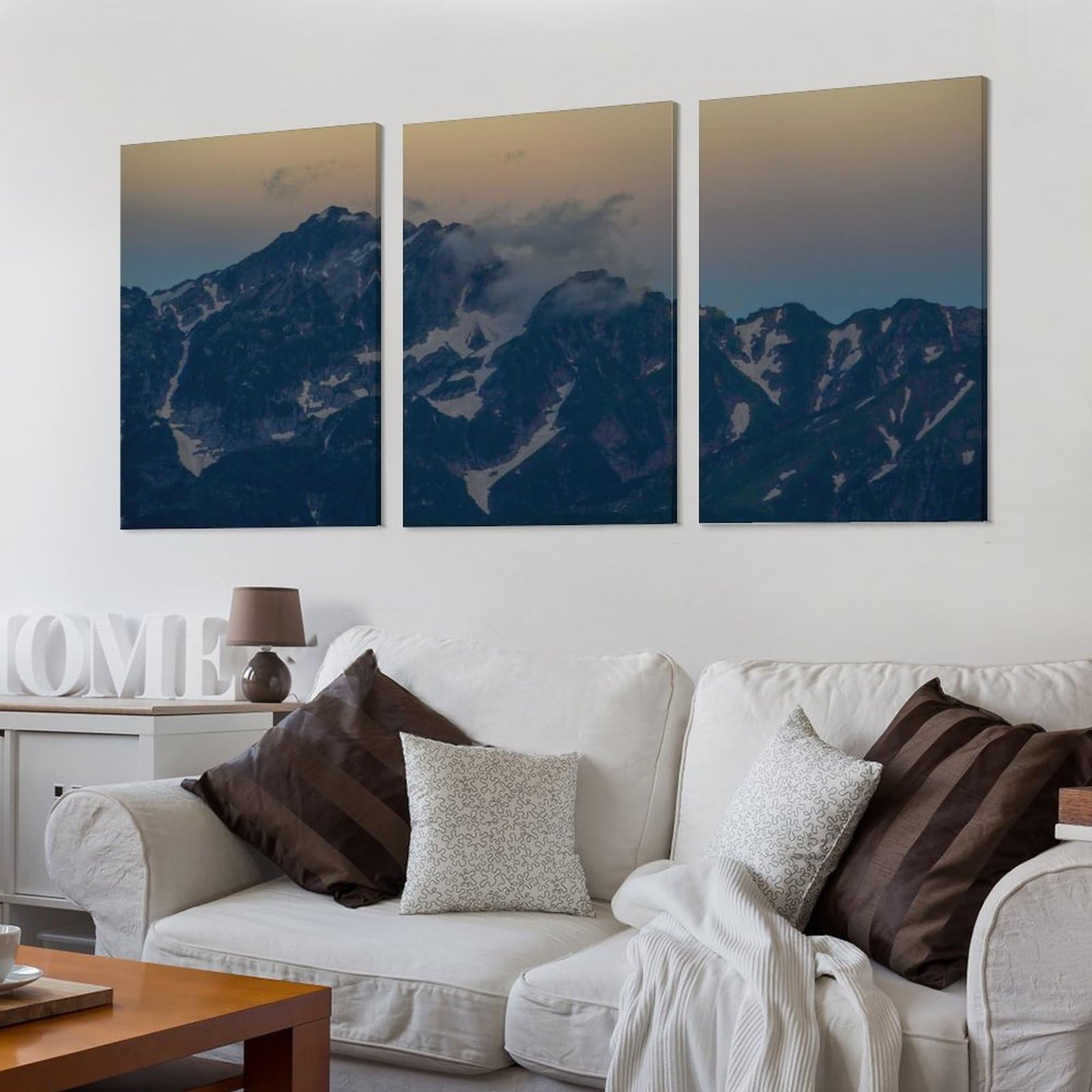 Amazon.co.jp: 3枚 富山県 剣岳 絵画 インテリア ポスター 日本の風景