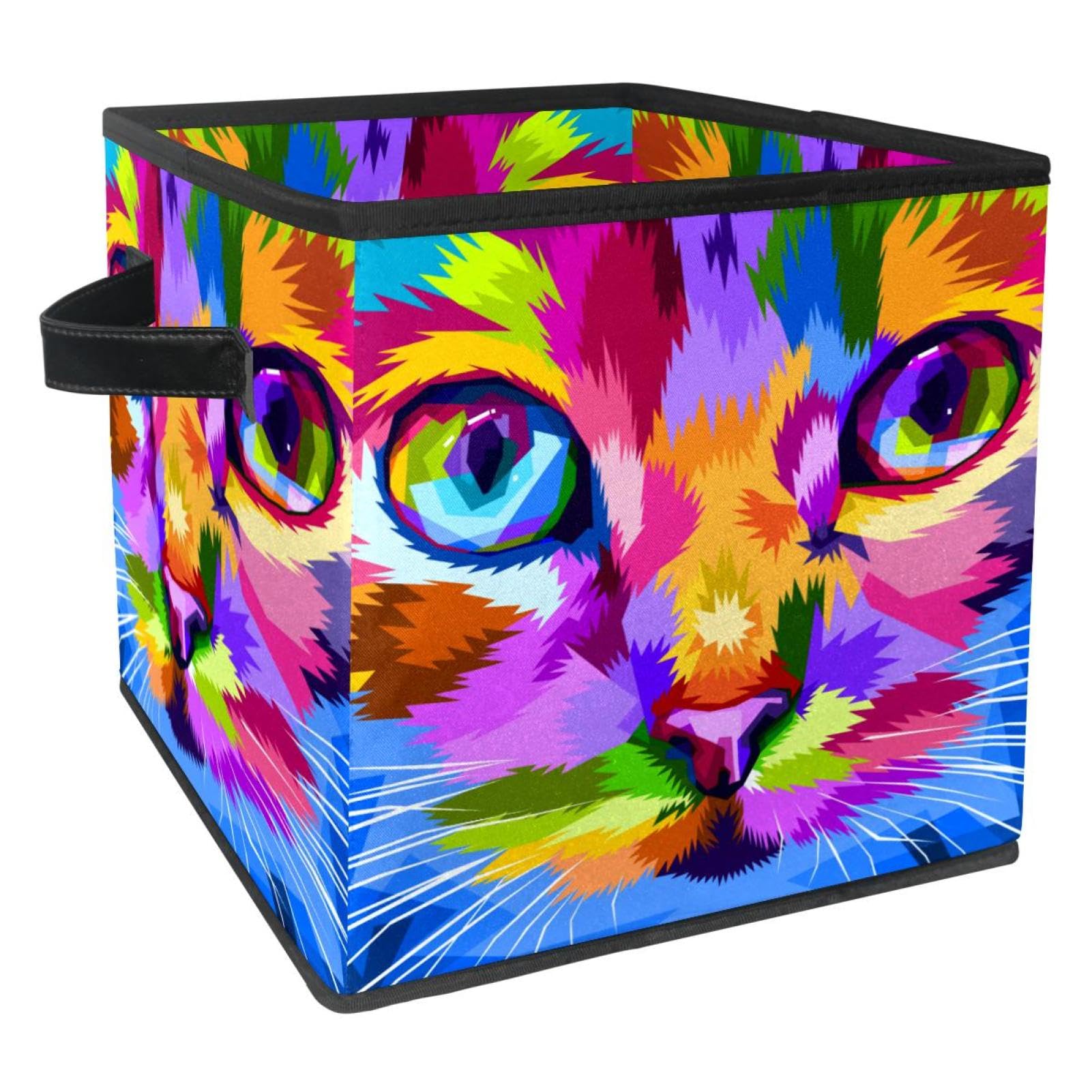 Boîte de rangement pliable pour jouets et livres qui s'accumulent au sol