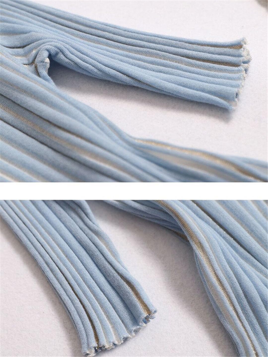 Striped Short Sleeve Knitted Tops Women Clothes Summer Slim Pullovers Sweater Female