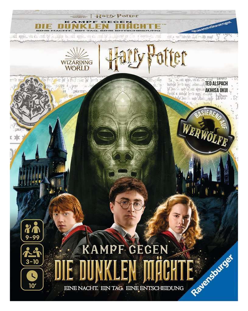 Ravensburger Family Game 27353 - Harry Potter - Fight Against the Dark Forces - Based on Werewolves - Board Game from 9 Years for 3-10 Players