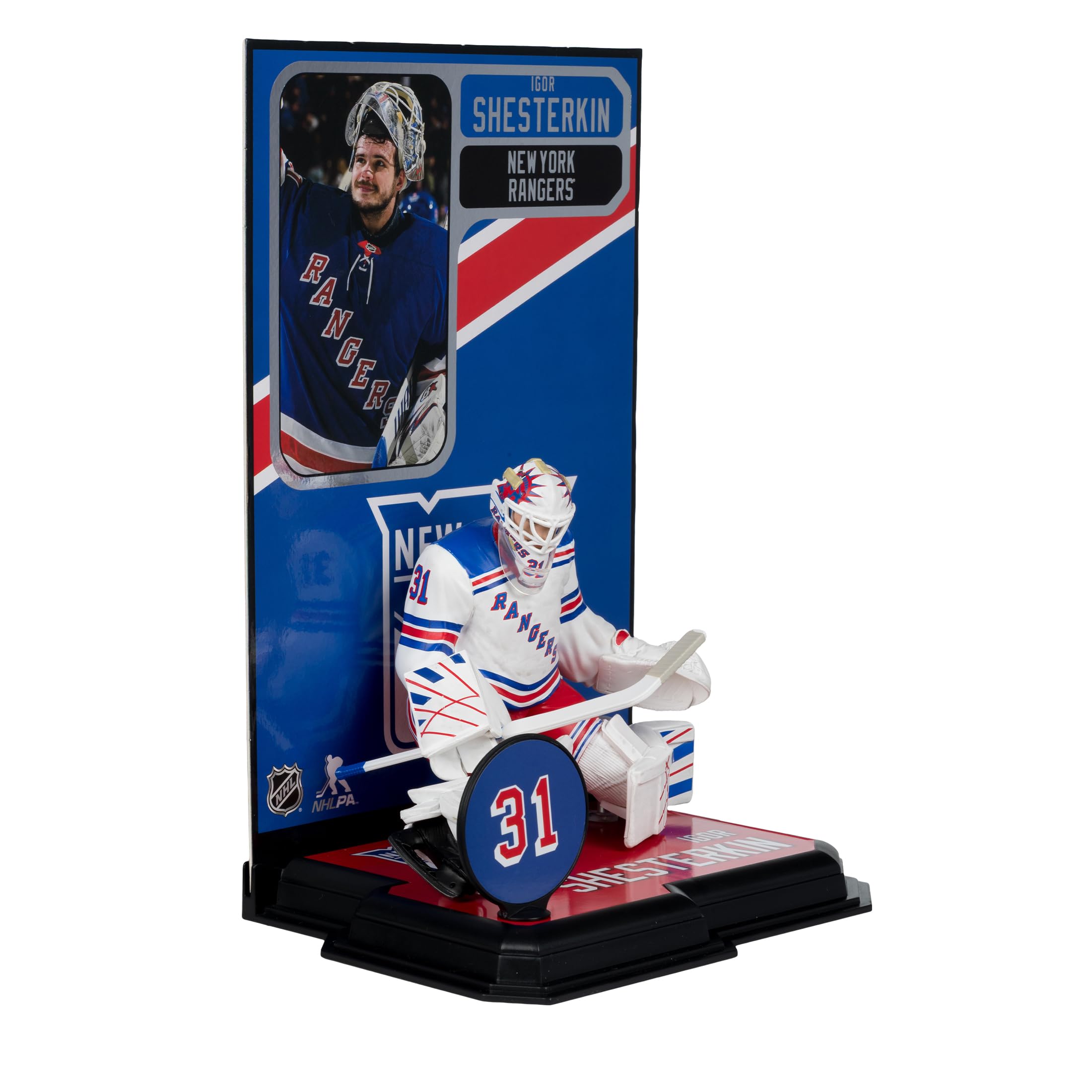 McFarlane Toys - Igor Shesterkin (New York Rangers) NHL 7 "Posed Figure McFarlane SportsPicks