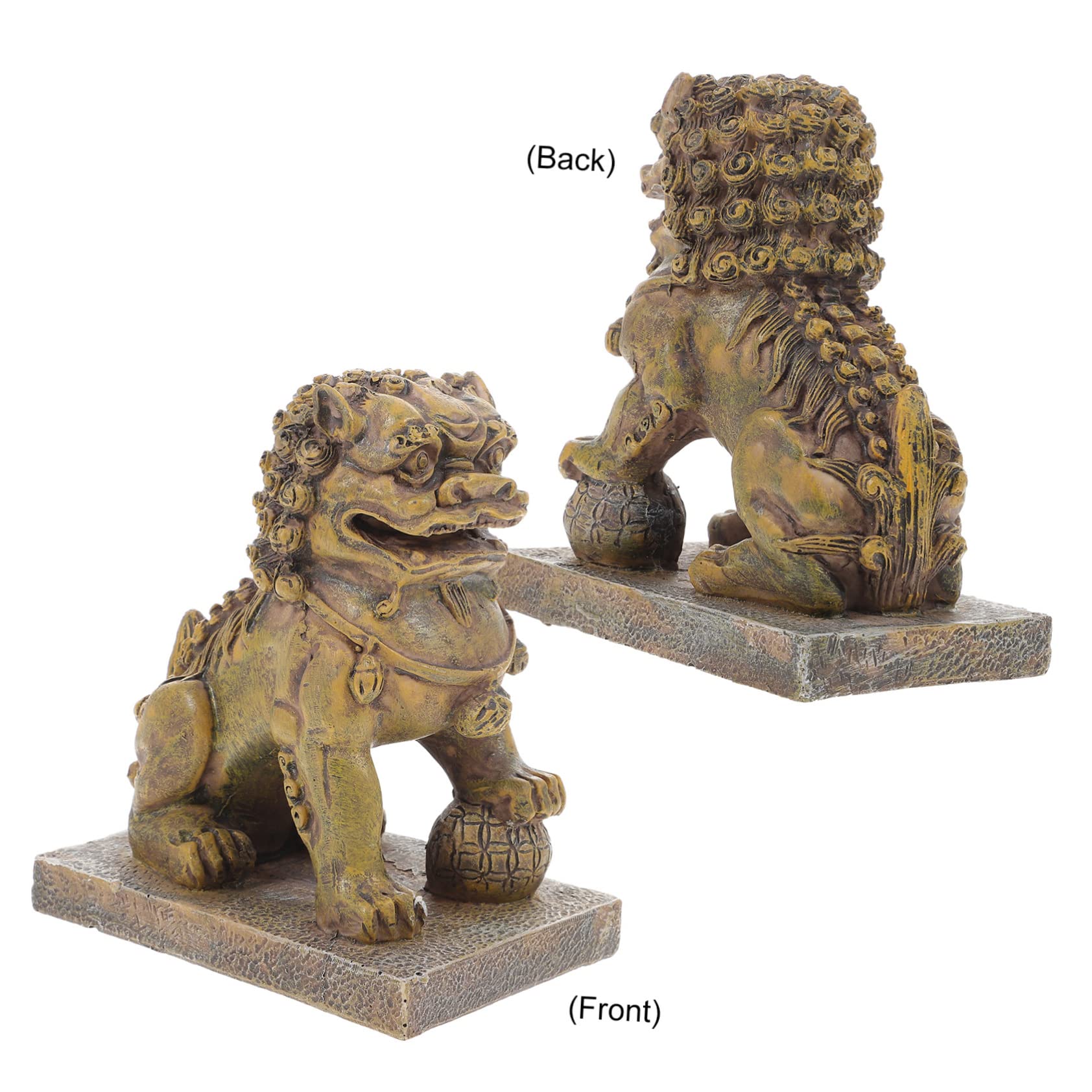 Hemobllo 3 Pezzi Simulazione Acquario Roccia Statua Di Pietra Ornamento Acquario Statua Di Acquari Decorazione Acquario Paesaggio Acquario Statua Di Animale Resina