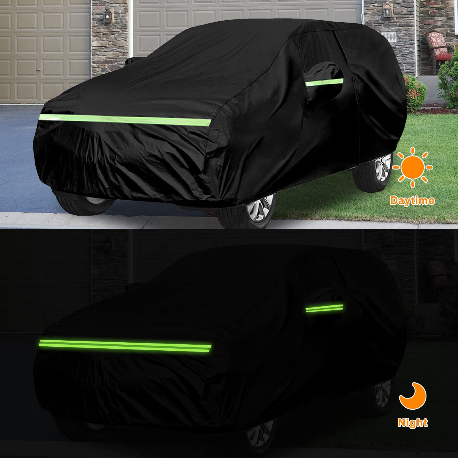 Housse Voiture Imperméable Pour VW Dune Buggy - Protection 4 Saisons Anti-UV, Vent, Poussière - Fermeture éclair Latérale - Tissu Oxford