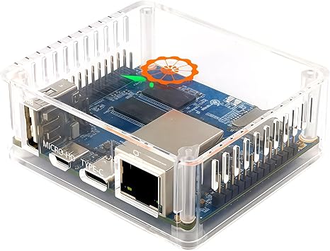 Orange Pi Zero 2 Allwinner H616 Quad Core 64bit Open Source 1GB Mini Computer Board Compatible with Android10 Ubuntu Debian (Board + Case)