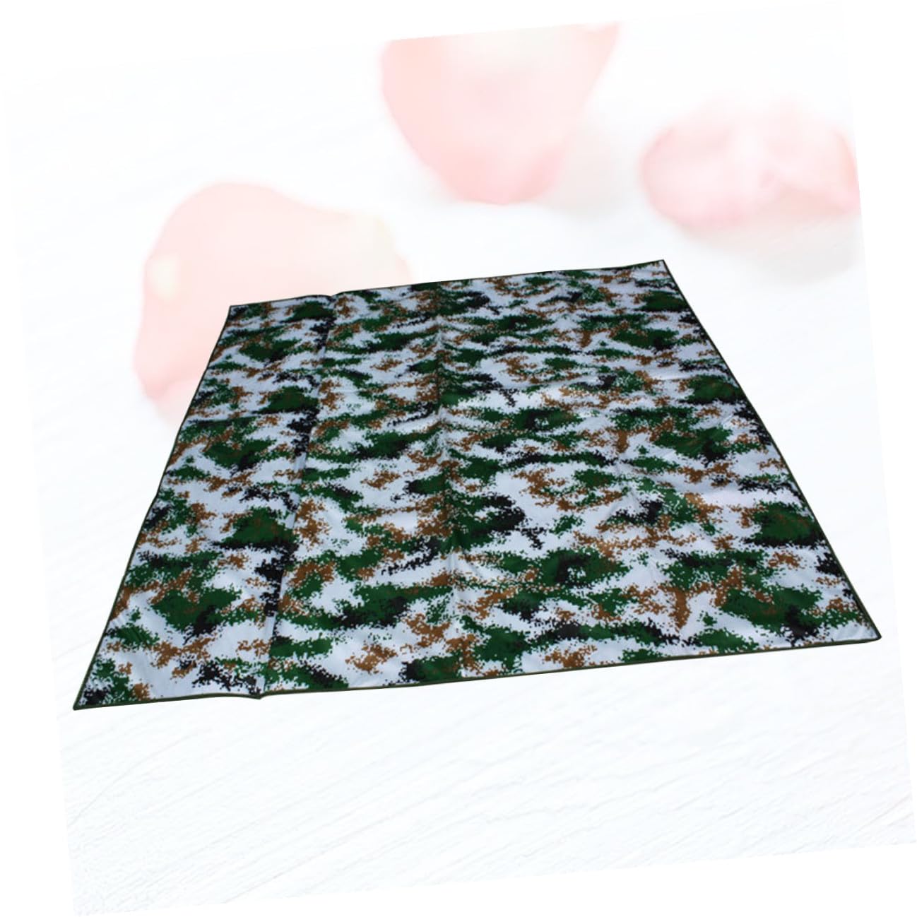 Tappeto da Picnic Mimetico 1 Pezzo in Eva Alluminizzato 200x200 | Leggero, per Attività All'aperto e Picnic, Formato Pratico per Spiaggia e Campeggio