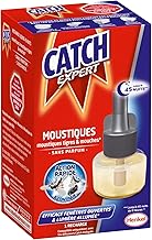 Catch Expert Moustiques Recharge Liquide pour Diffuseur Electrique, Anti-Moustiques & Moustiques Tigres, Sans Parfum, 45 nuits