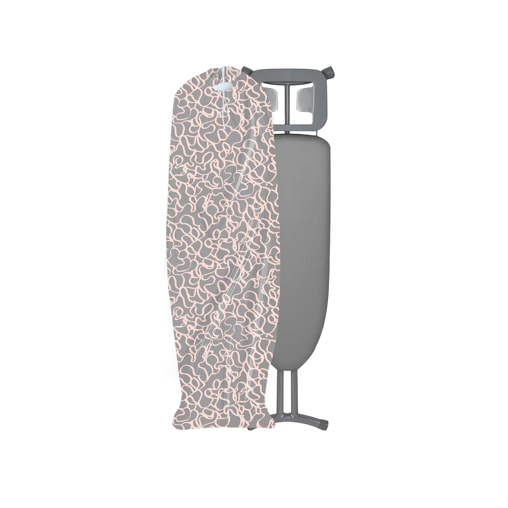 WTAIS Table de Repassage - Housse Anti-PoussièRe, ImperméAble Et Anti- Insectes, Pliable - Housse Planche à Repasser, Anti-Salissures - Sac De Rangement, Accessoire de Protection de Table de Repassage