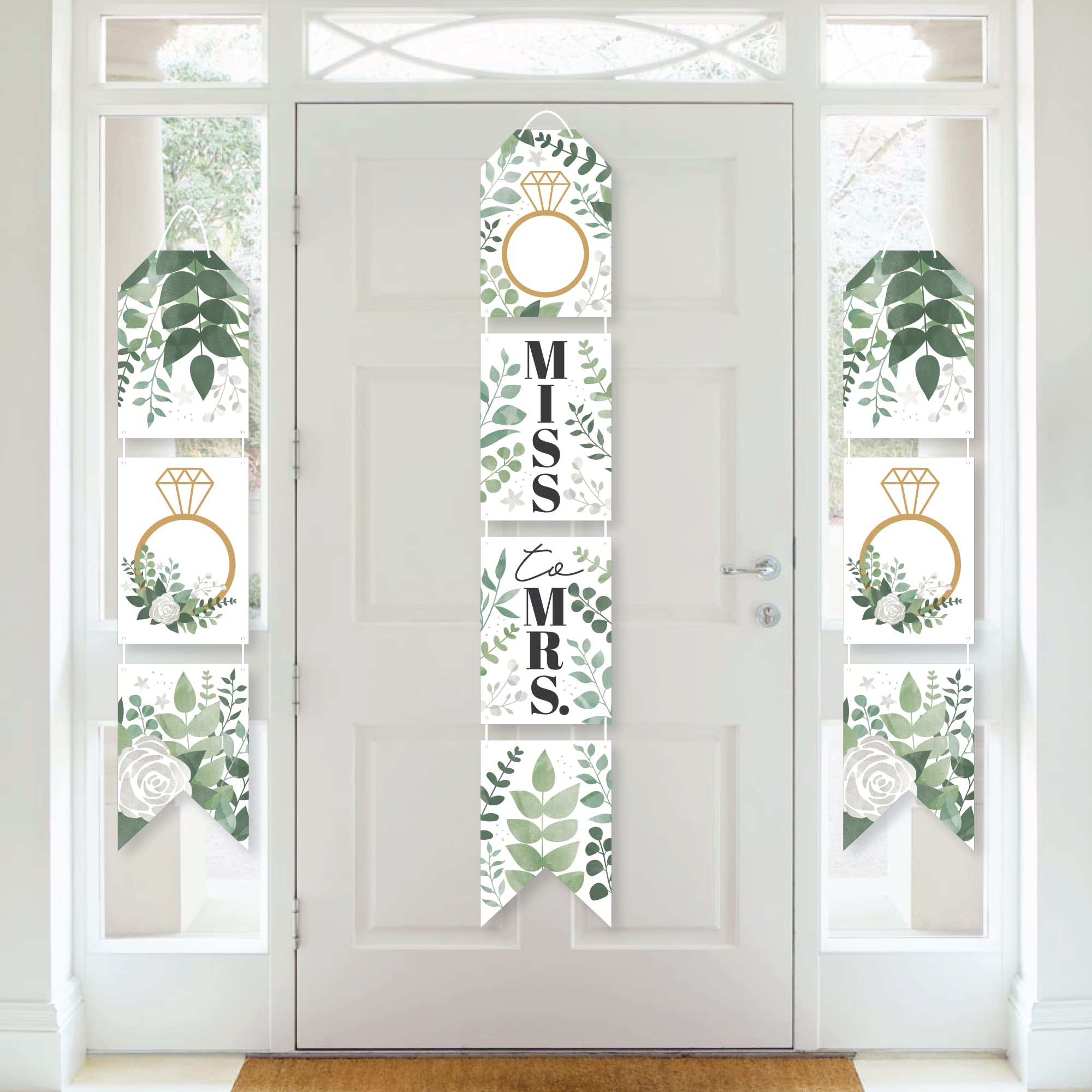 Décoration de porte Boho Botanical Bride pour sublimer votre fête de fiançailles
