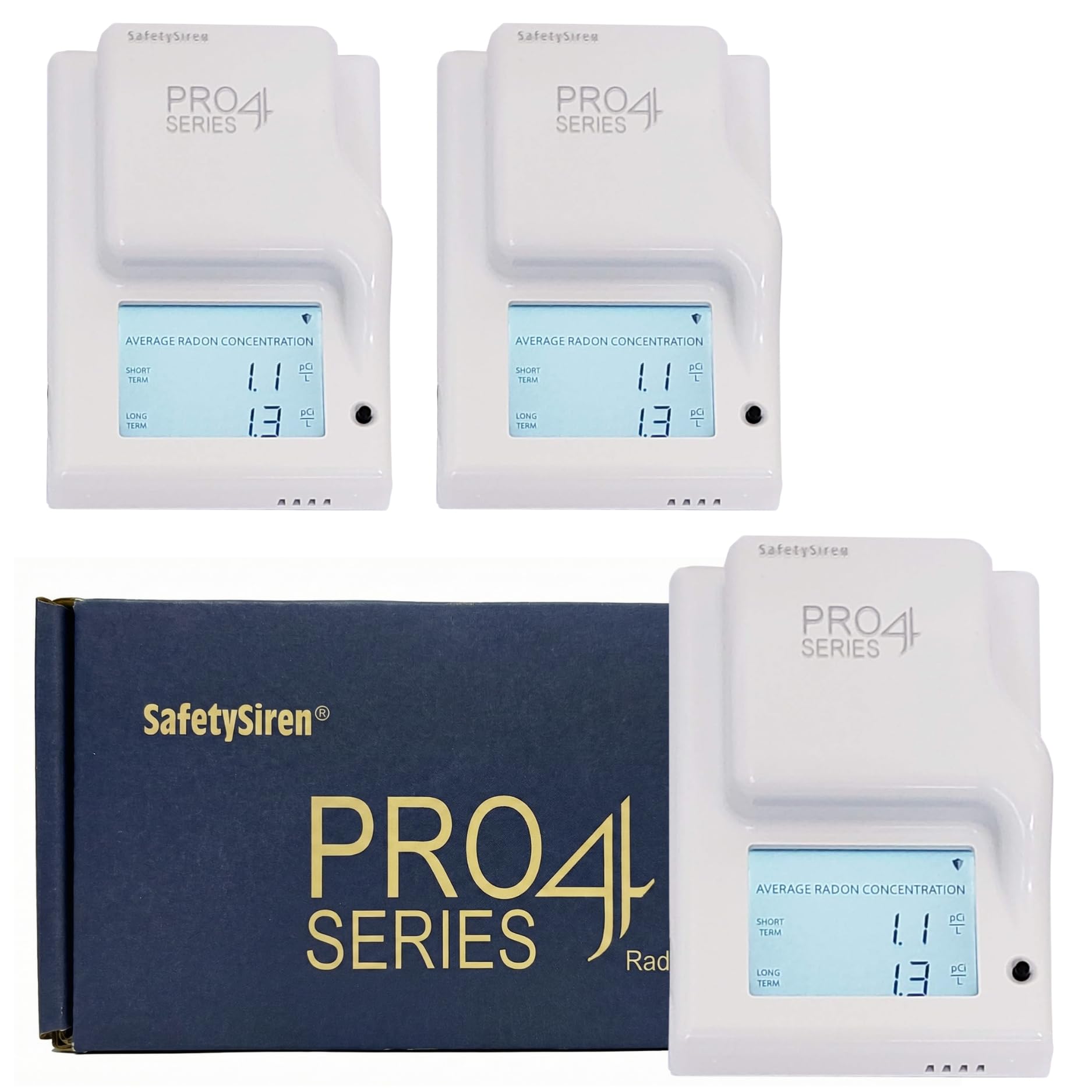Détecteur de radon Safety Siren Pro4 : protégez votre air intérieur et votre espace de vie