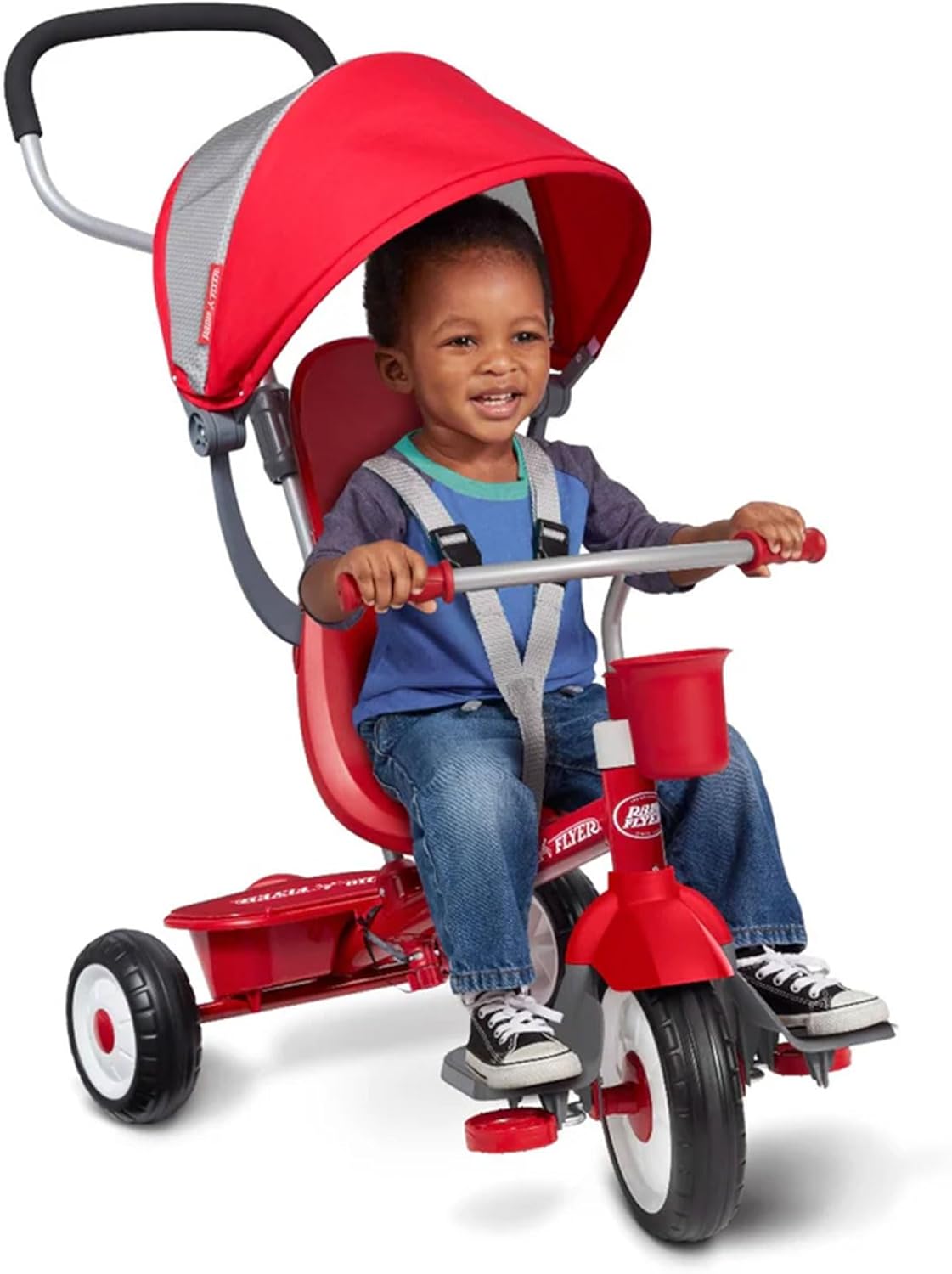Red 4-in-1 Toddler Tricycle for Ages 1-5 Years Liberia Ubuy