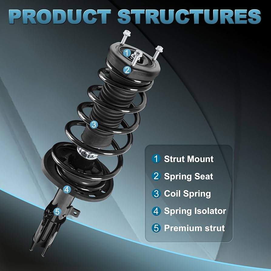 Mai.M Monroe Quick-Strut Strut and Coil Spring Assembly 172207 | O