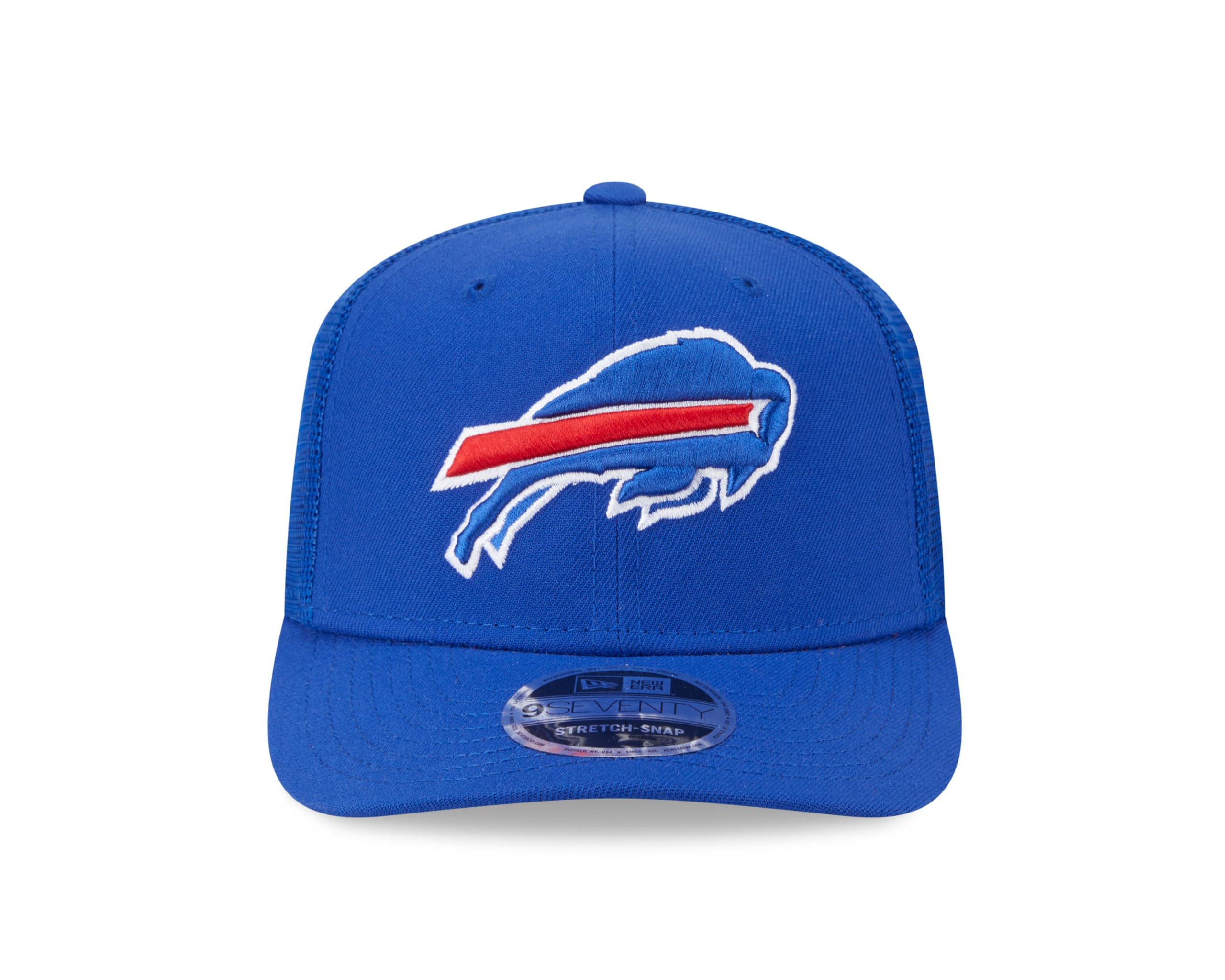 New Era 9Seventy Stretch Snap Trucker Cap NFL Teamlogo Retro Design Mesh Snapback Hat American Football One Size