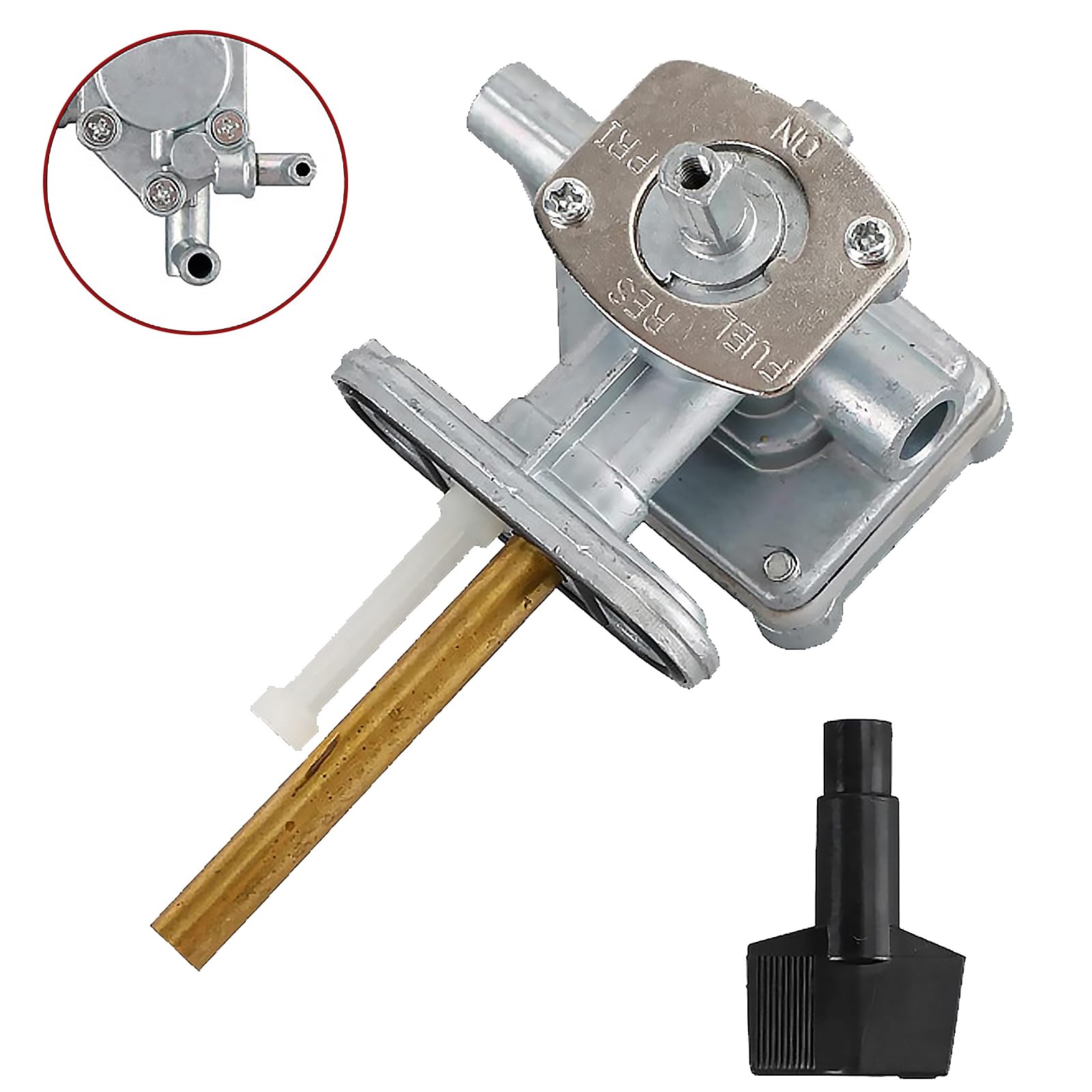 Rubinetto Carburante Universale Per Suzuki Bandit GSF600S/1200 (1996-2003) - Foto 5