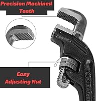 Vista 3 de Mr. Pen - Herramientas de fontanería compensadas de 12 pulgadas, llave de tubo, grande, lisa