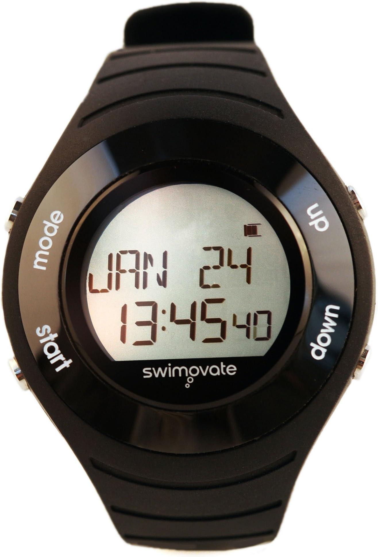 Swimovate Pool Mate HR Swim Watch - Black