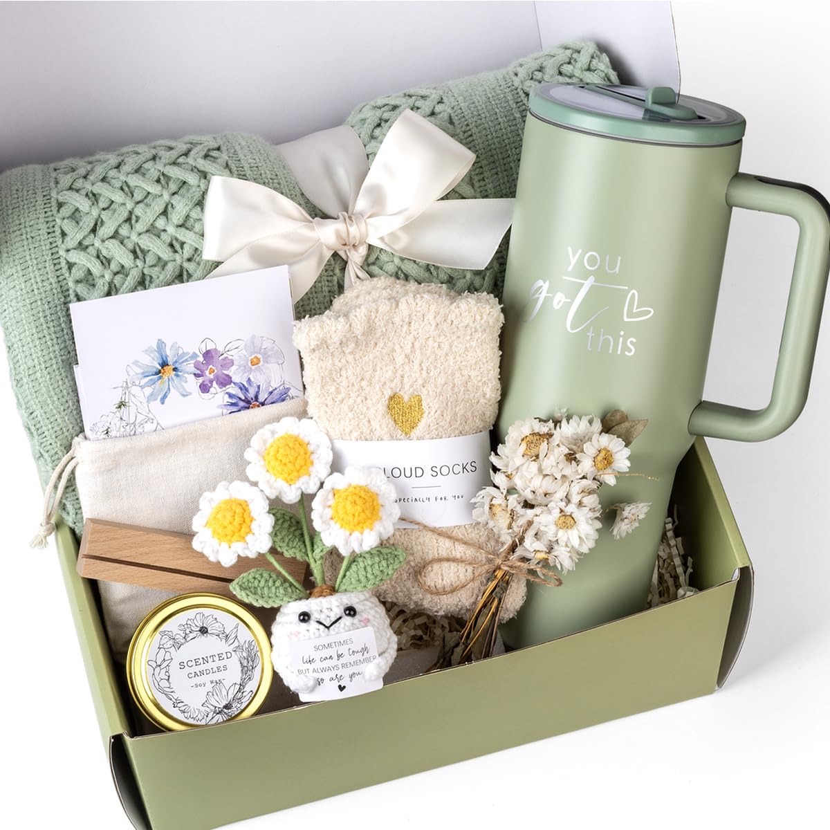 Get Well Soon Gifts Baskets for Women Spa Self Care Package After Surgery Birthday Gifts Sympathy Spa Gift Baskets After Surgery