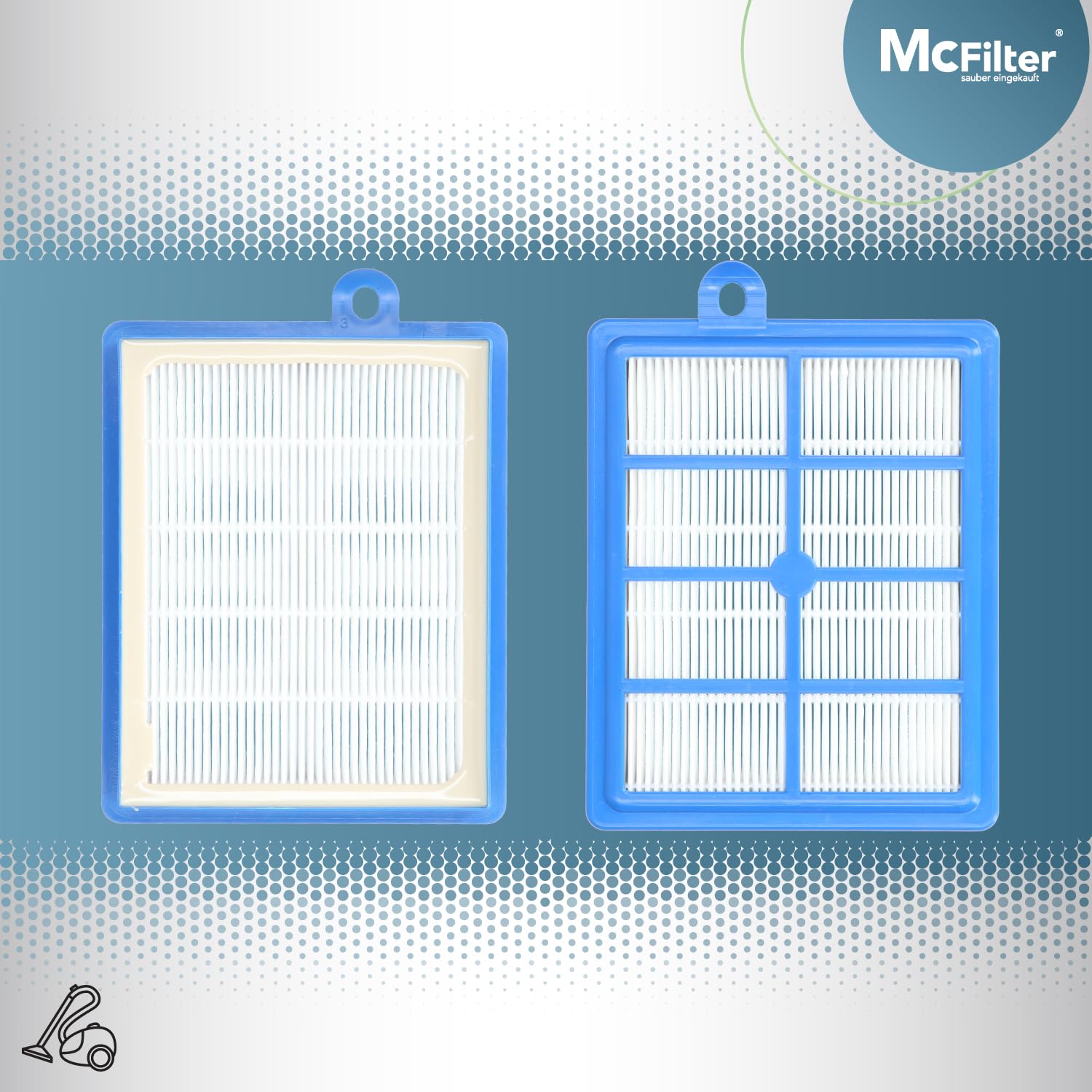 ᐅ McFilter Staubsaugerbeutel Hepa-Filter SPARSET, passend für Siemens