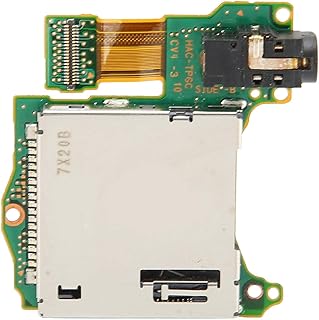 Professional Game host card slot for switch, Game Cartridge Card Slot Host Reader Tray Earphone Hole Port Fit for Switch Console Card Slot Replacement