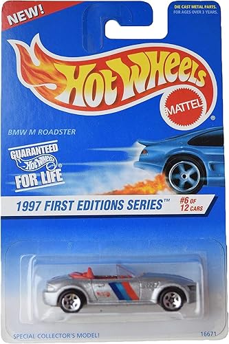 Hot Wheels 1997 Primeras ediciones #6 BMW M Roadster #518 5 radios menta escala 1:64