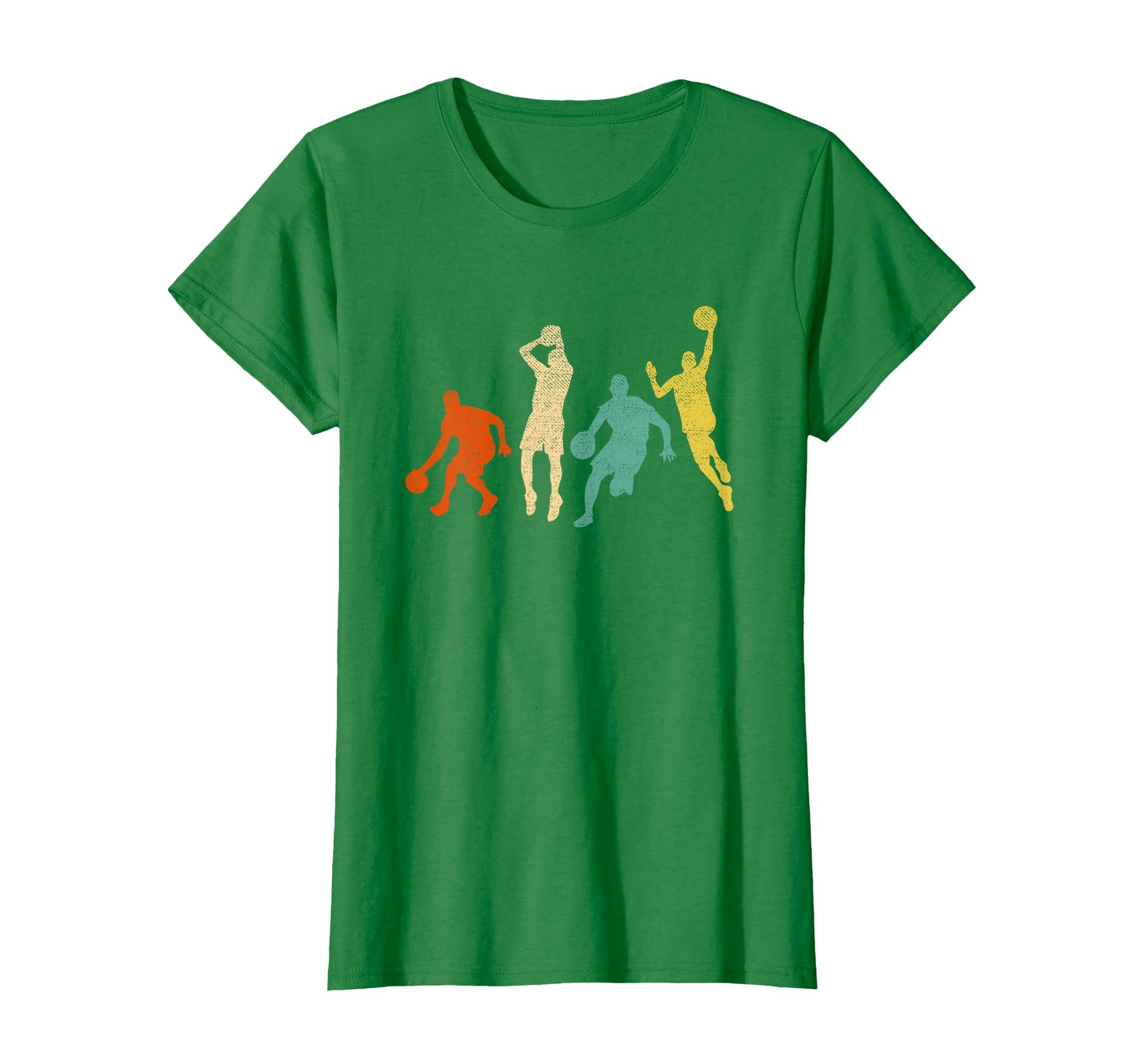 Vintage Basketball Ball Graphic Design Basketball Fan Player T-Shirt