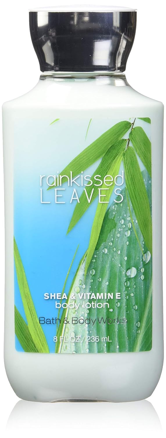 Bath & Body Works Signature Lotion Rainkissed Leaves 8 FL OZ