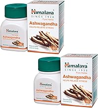 Himalaya Ashwagandha - General Wellness Tablets, 60 Tablets - Pack Of 2