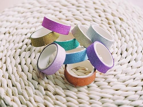 Miniatura 2 de Phantomon Washi Tape - Juego de 30 rollos de cinta decorativa para arte, decoración de bricolaje, álbum de recortes, cinta adhesiva Washi con