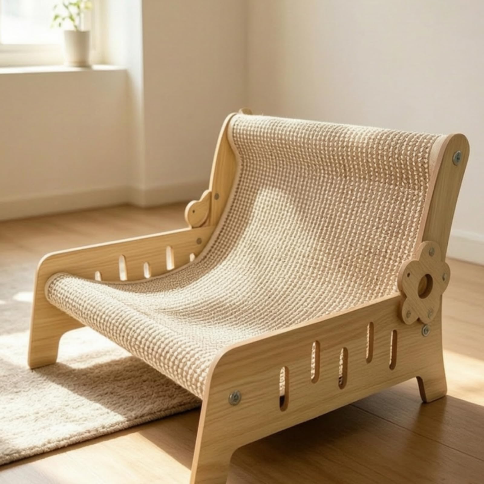 Cama Rascador con Superficie Sisal, Grande, Style to 2